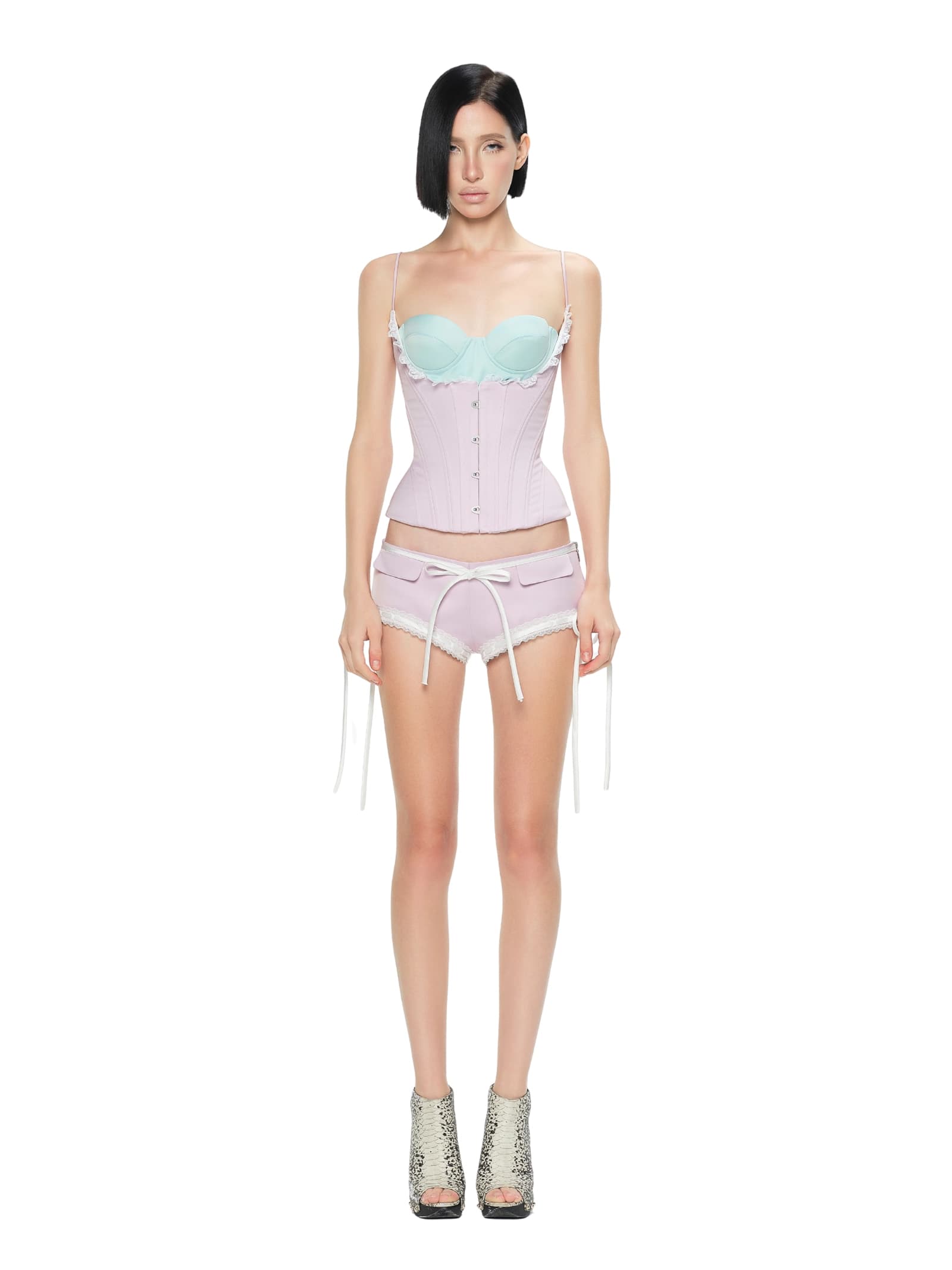 Velour Corset