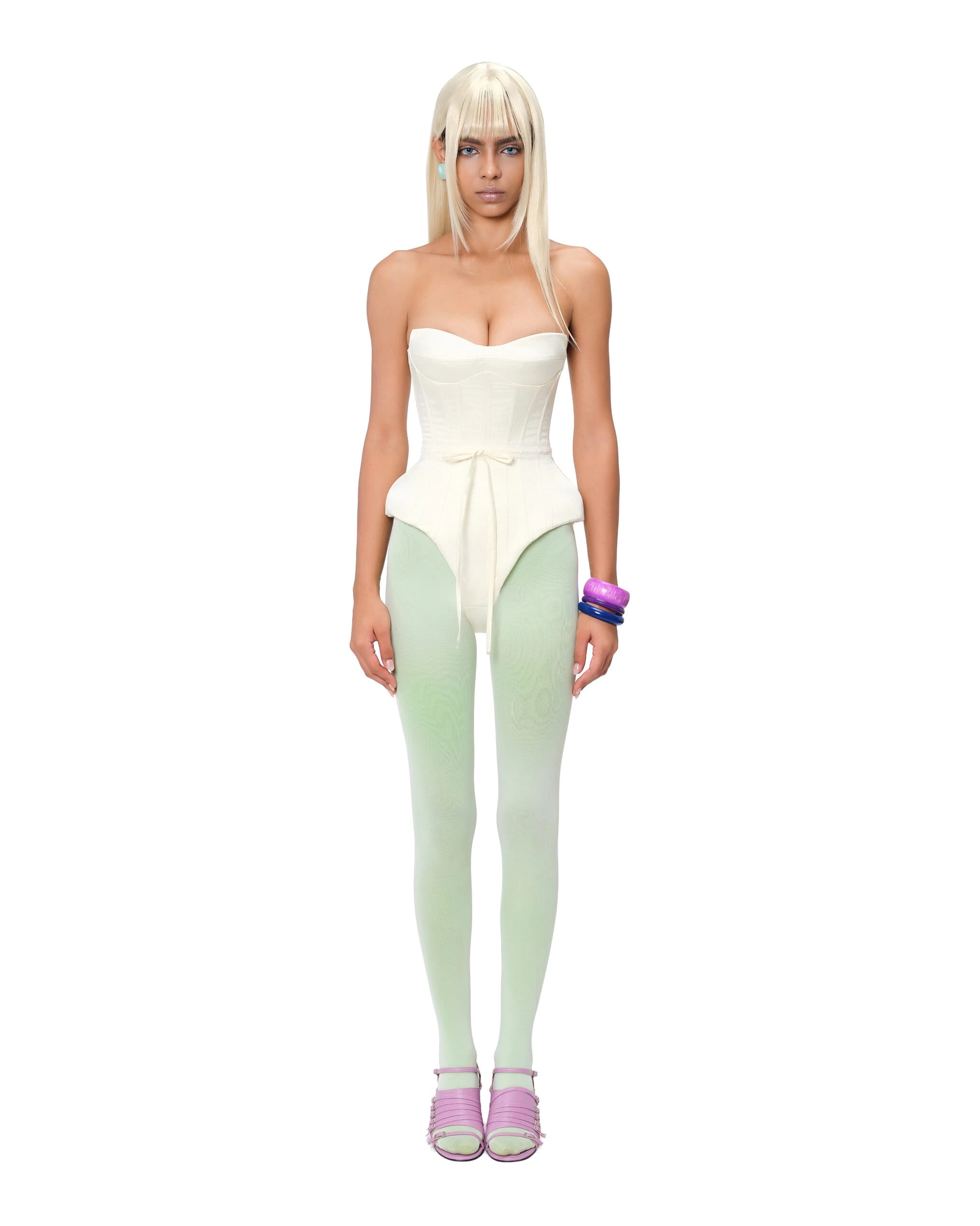Pastel Pharaoh Corset Bodysuit